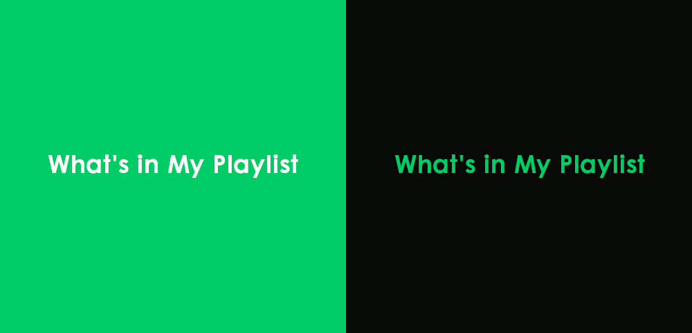 What's in My Playlist